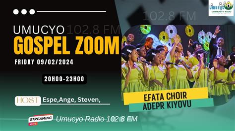 EFATA CHOIR ADEPR KIYOVU LIVE MURI STUDIO ZA RADIO UMUCYO YouTube