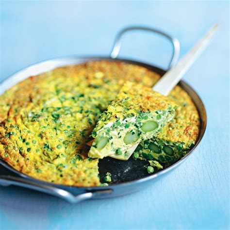 Recette De Frittata Aux Asperges Et Aux Petits Pois Marie Claire