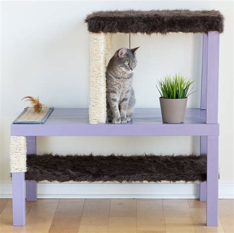 Diy Stacked Tables Cat Condo