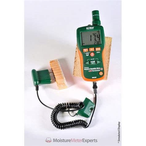 Extech MO290 Moisture Meter With Push Probe Cable Review