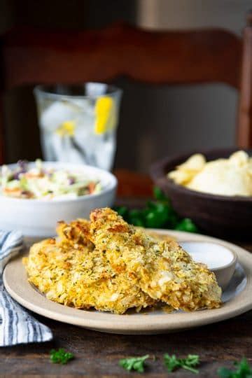 Potato Chip Chicken Strips The Seasoned Mom