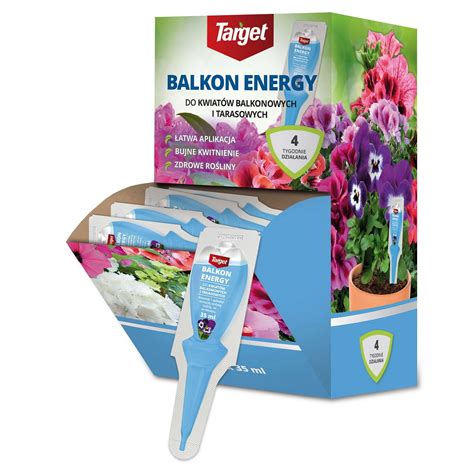 Odżywka do kwiatów balkonowych Balkon Energy 35 ml Target Sklep