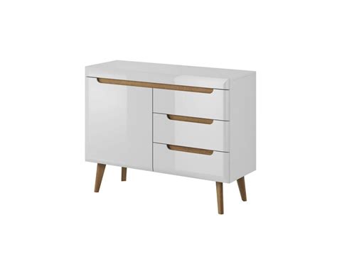 Marek Buffet Scandinave Porte Et Tiroirs Monalia Fr Prix