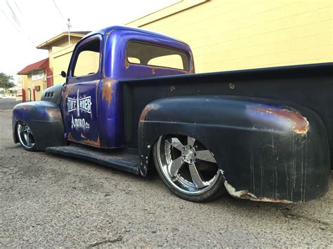 Ford F Rat Rod Truck Full Air Ride Patina Restored