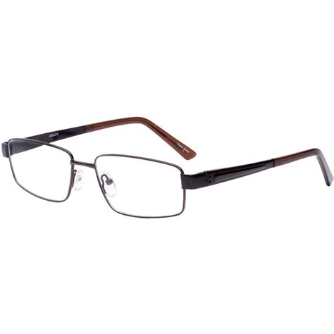 Adolfo Mens Prescription Glasses Major Dark Brown Frames