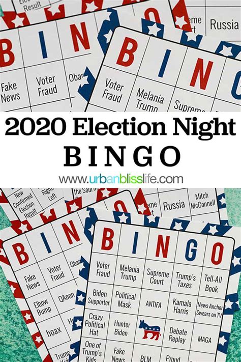 Election Printables Election Bingo And Party Printables