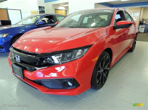 2019 Rallye Red Honda Civic Sport Sedan 134011288 Photo 17 GTCarLot