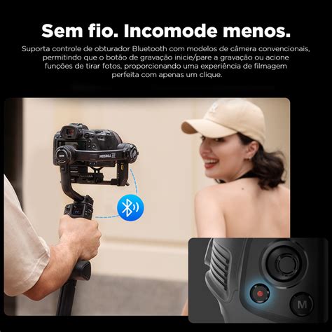 Estabilizador Zhiyun Weebill S Gimbal Cardan P C Mera Preto Haylou