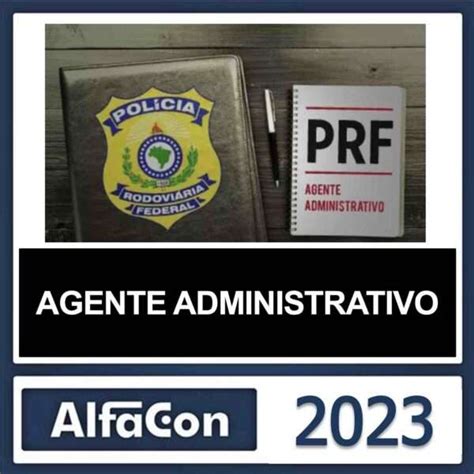 RATEIO PRF AGENTE ADMINISTRATIVO ALFACON 2023 RATEIO CURSOS