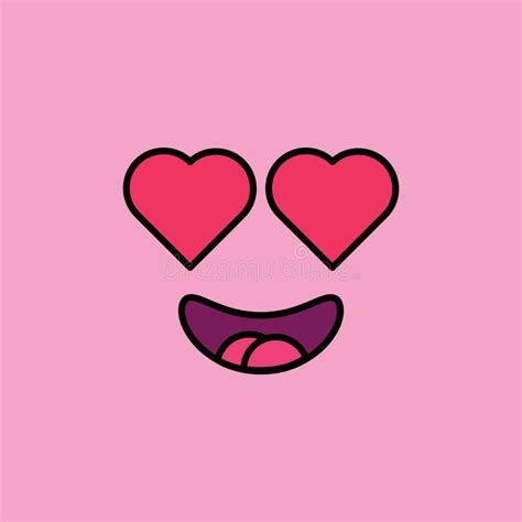 Love Romantic Emoji Vector Illustration Stock Vector Hot Sex Picture