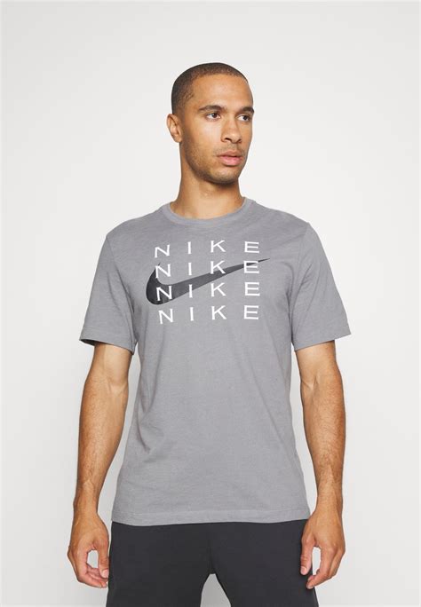 Nike Performance Tee Sport T Shirt Smoke Grey Light Smoke Grey Grau