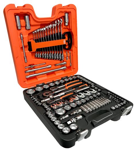 Square Drive Socket Set With Metric Hex Profile With