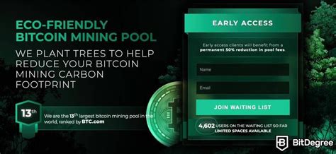 PEGA Pool Review: The Rise of Eco-Friendly BTC Mining