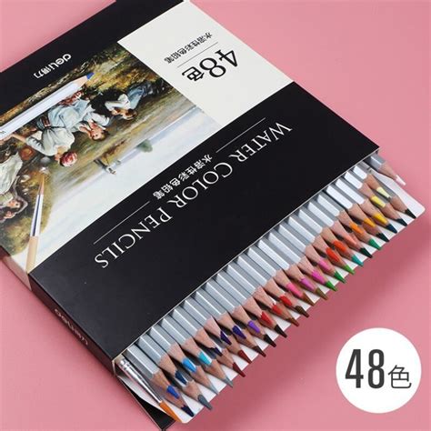 24 72 Kleuren Professionele Aquarel Potlood Set Ar Grandado