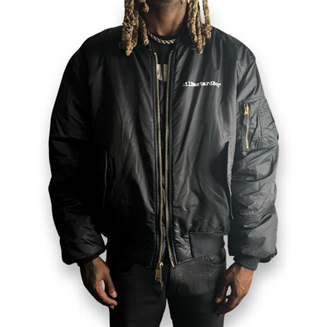 Dying To Live Bomber Jacket Lilbastardboy