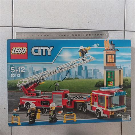 LEGO City Fire Engine 60112 Fire Truck, Hobbies & Toys, Toys & Games on Carousell