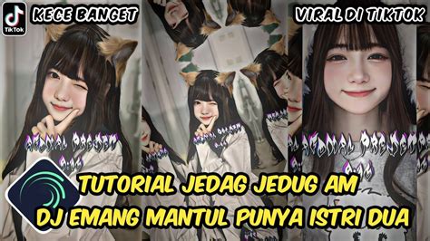 Tutorial Jedag Jedug Alight Motion Dj Emang Mantul Punya Istri Dua