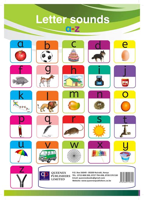 Alphabet Sounds Book