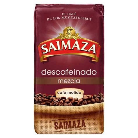 Caf Sin Cafe Na Con Saimaza Descafeinado Mezcla De Gr