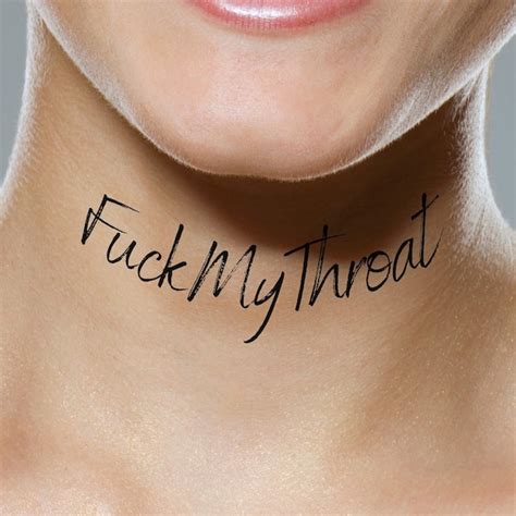 Slut Temporary Tattoos Etsy