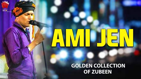 Ami Jen I Golden Collection Of Zubeen Garg Lyrical Video Song Asha