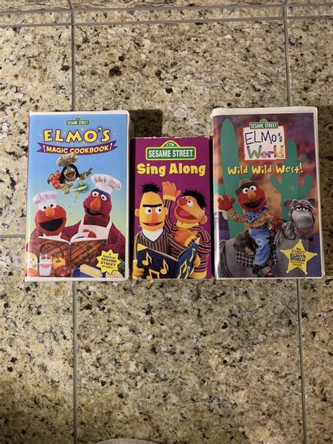 My Sesame Street Vhs Collection Off