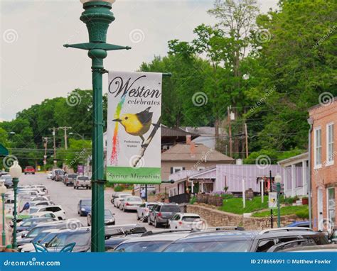 Downtown Main Street In Weston Mo Editorial Photo Image Of