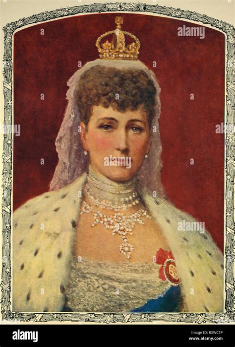 Her Majesty Queen Alexandra Stock Photo Alamy