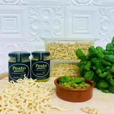 Trofie Fresche E Pesto X Piatti Acquista Online Molo Modo