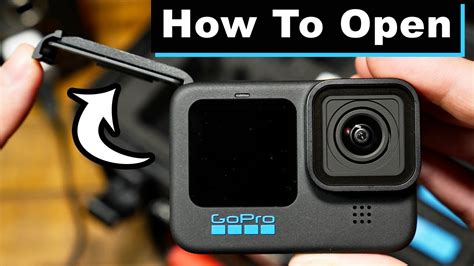 Gopro 10 How To Open The Battery Door Youtube