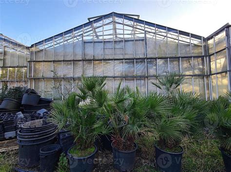 glass greenhouse view 20181611 Stock Photo at Vecteezy