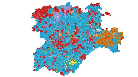 Votos De Las Elecciones De Castilla Y León 2022 Por Municipios