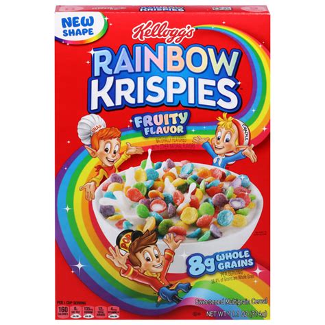 Save On Kellogg S Rainbow Krispies Fruity Flavor Cereal Order Online