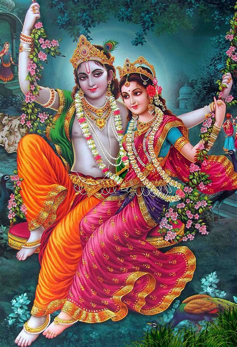 🔥 [30+] Radha Krishna Swing Wallpapers | WallpaperSafari