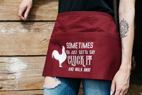 Egg Apron Chicken Apron Homesteading Apron Crazy Chicken Lady Homesteader Apron Chicken Lover