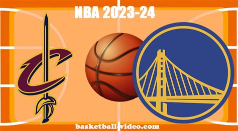 Cleveland Cavaliers Vs Golden State Warriors Nov 11 2023 NBA Full Game