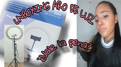 UNBOXING ARO DE LUZ Katerin Cuevas YouTube