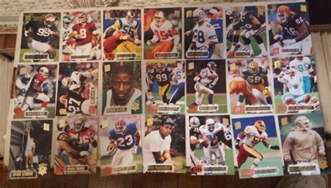 Topps Stadium Club Football Lot Of Cards Ebay