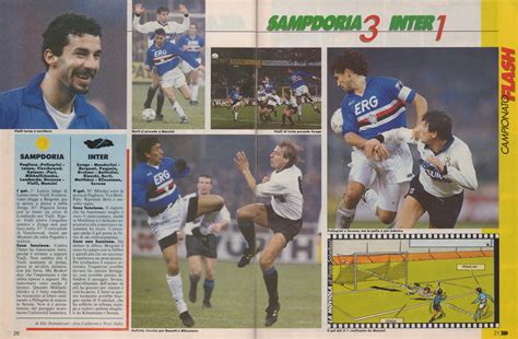 Serie A 1990 91 14ª giornata SAMPDORIA INTER 3 1 La Samp