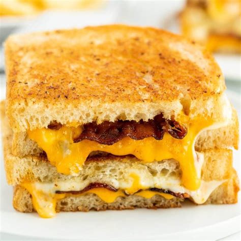 Bacon Grilled Cheese Recipe - Eating on a Dime