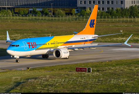 D Amah Tuifly Boeing 737 8 Max Photo By Maximilian Kramer Id 1609246