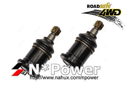 ROADSAFE FRONT UPPER EXTENDED BALL JOINT PAIR FOR NISSAN PATHFINDER R51