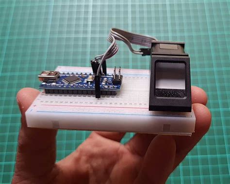 Interfacing R307 Fingerprint Sensor With Arduino