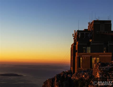 Table Mountain Cable Car Sunset Wallpaper | Free Download