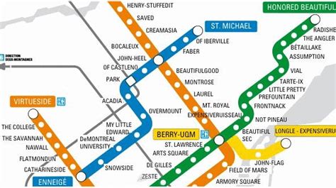 Présentation 66 Imagen Carte Metro Montreal Vn