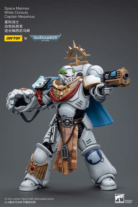 JoyToy WH40K Space Marines White Consuls Captain Messinius Joytoy Figure