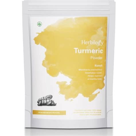 Jual Herbilogy Turmeric Extract Powder Kunyit Gr Jakarta