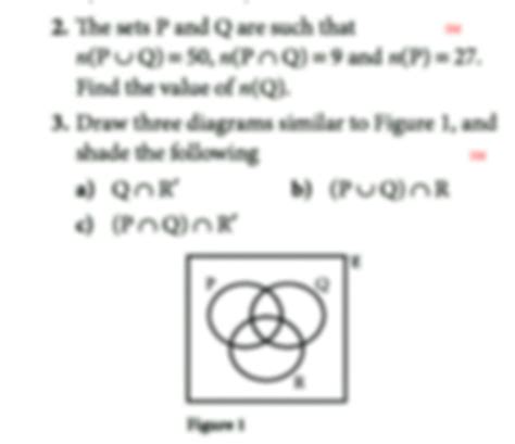 Solution Cambridge Cie Igcse Math 0580 Sets And Venn Diagram Past