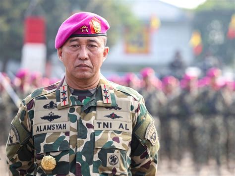 FOTO Mayjen TNI Nur Alamsyah Resmi Jabat Dankormar Gantikan Mayjen TNI