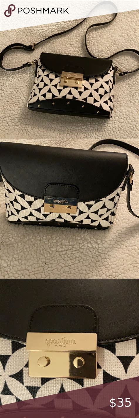 Spartina 449 Shoulder Crossbody Leather Purse Leather Crossbody Purse